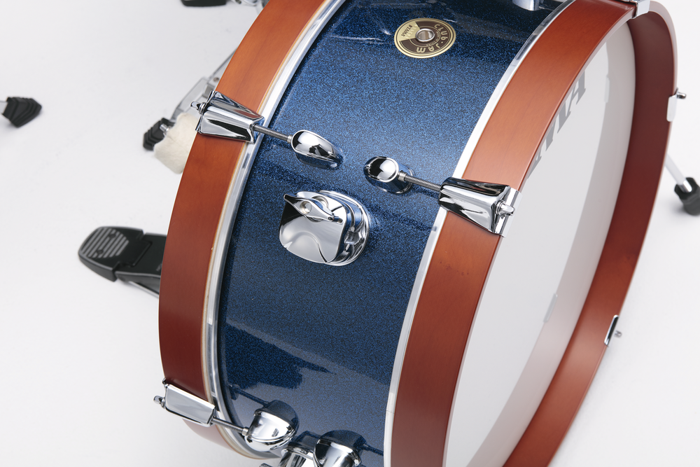 TAMA Club-JAM Mini 2-piece Drum Kit w/18" Bass Drum - Indigo Sparkle