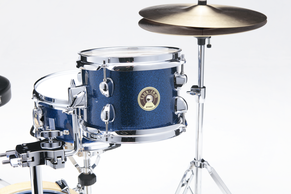 TAMA Club-JAM Flyer 4-piece Drum Kit w/14" Bass Drum - Indigo Sparkle