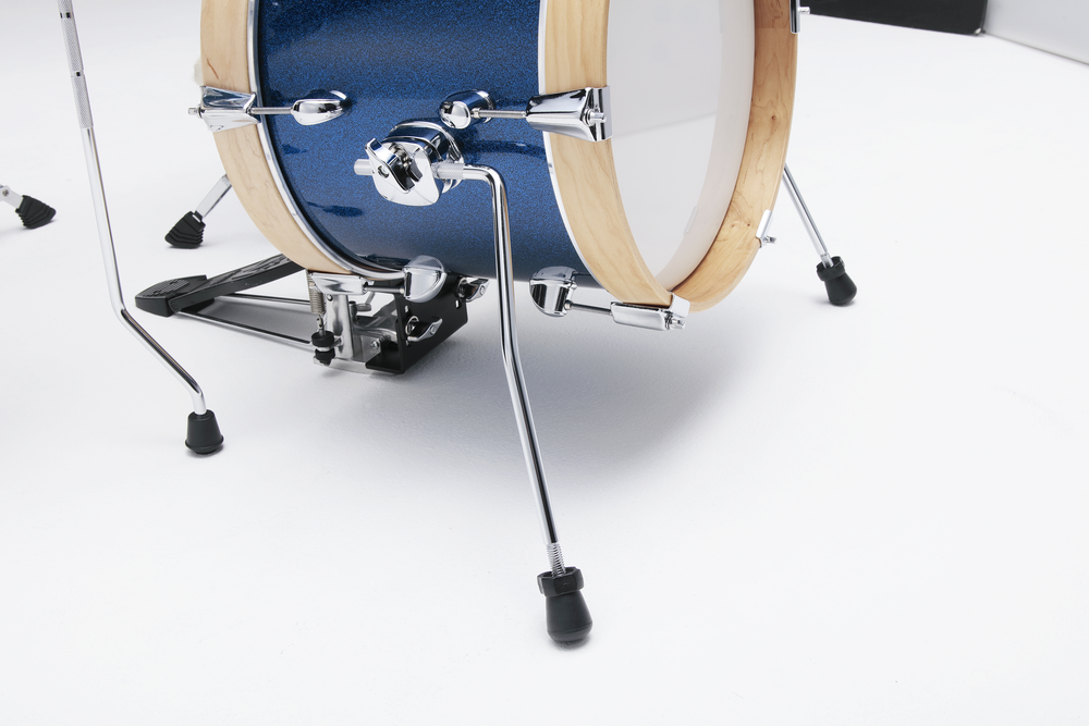 TAMA Club-JAM Flyer 4-piece Drum Kit w/14" Bass Drum - Indigo Sparkle