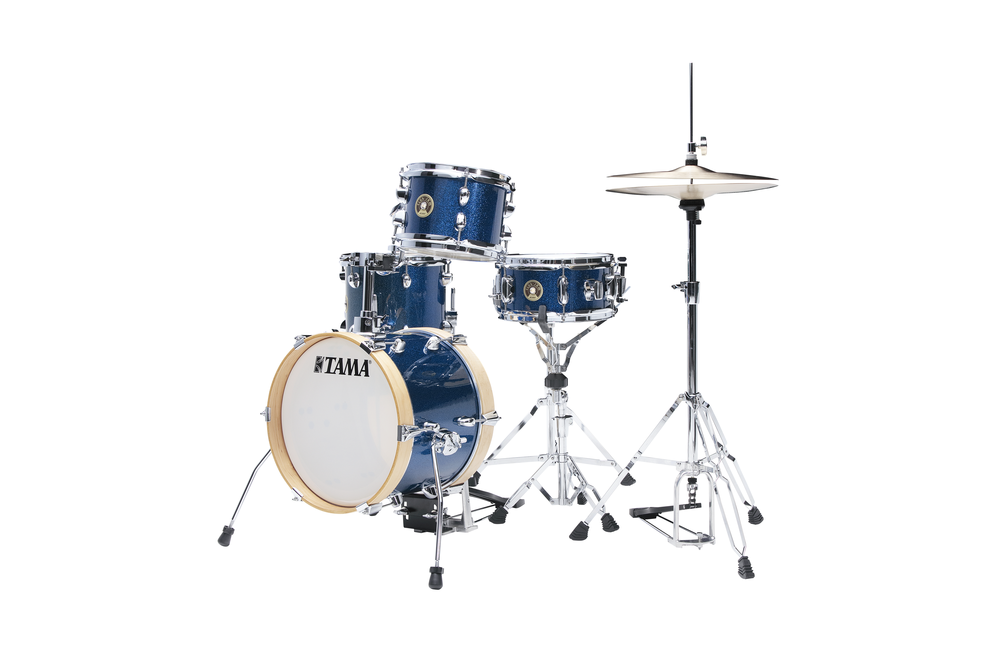 TAMA Club-JAM Flyer 4-piece Drum Kit w/14" Bass Drum - Indigo Sparkle