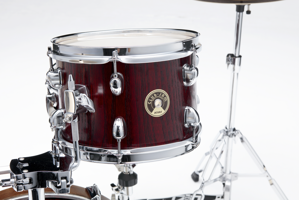 TAMA Club-JAM 4-piece Drum Kit w/18" Bass Drum - Satin Burgundy Elm