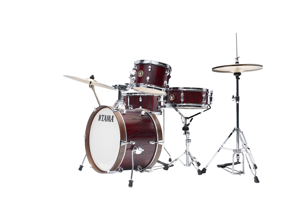 TAMA Club-JAM 4-piece Drum Kit w/18" Bass Drum - Satin Burgundy Elm