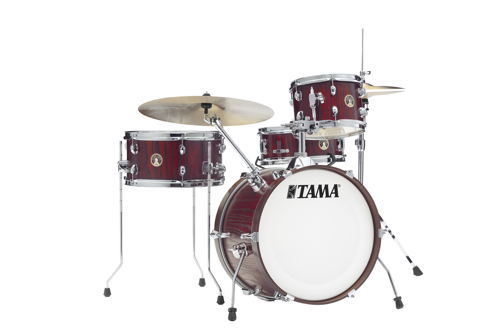 TAMA Club-JAM 4-piece Drum Kit w/18" Bass Drum - Satin Burgundy Elm