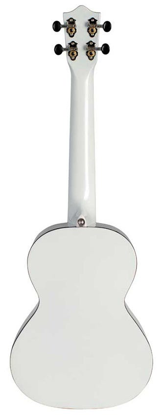 Lanikai Julia Michaels Signature Tenor Ukulele w/Bag - White Pearl