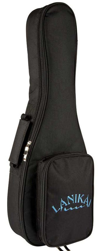 Lanikai Julia Michaels Signature Tenor Ukulele w/Bag + Pickup - White Pearl