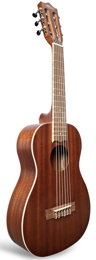 Lanikai Mahogany Series Guitelele w/Bag - Natural Satin Finish
