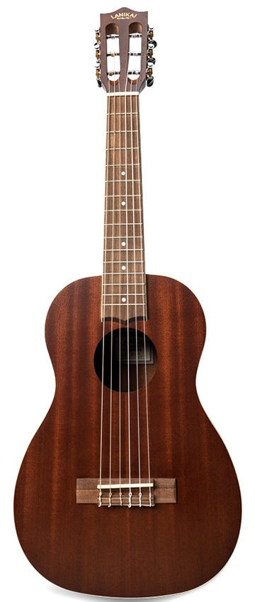 Lanikai Mahogany Series Guitelele w/Bag - Natural Satin Finish
