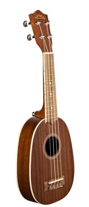 Lanikai Mahogany Series Pineapple Ukulele w/Bag - Natural Satin Finish