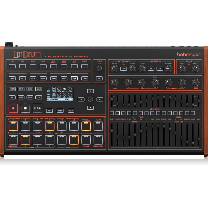 Behringer LM DRUM Classic Hybrid Sampling Drum Machine