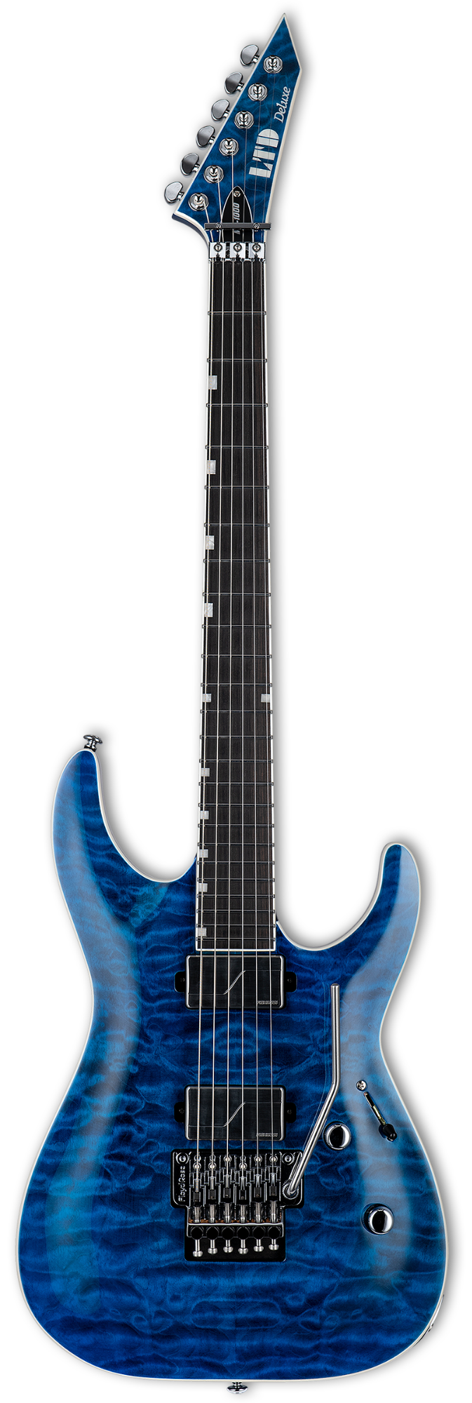 ESP LTD MH-1000 Electric Guitar - Black Ocean