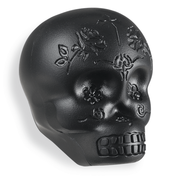 Latin Percussion LP Sugar Skull Shaker - Black (LP006-BK)