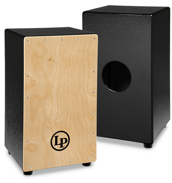 Latin Percussion LP Black Box Cajon - Natural Faceplate (LP1428NYN)
