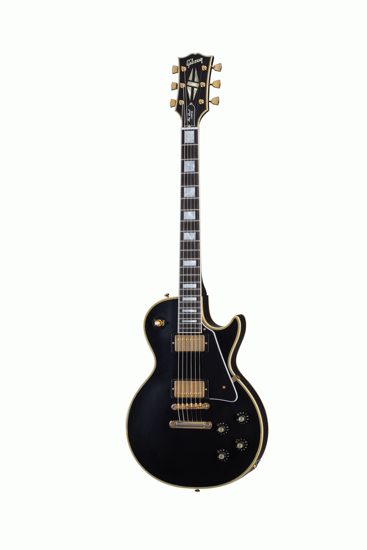 Gibson Murphy Lab 1968 Les Paul Custom w/Case - Ultra Light Aged Ebony