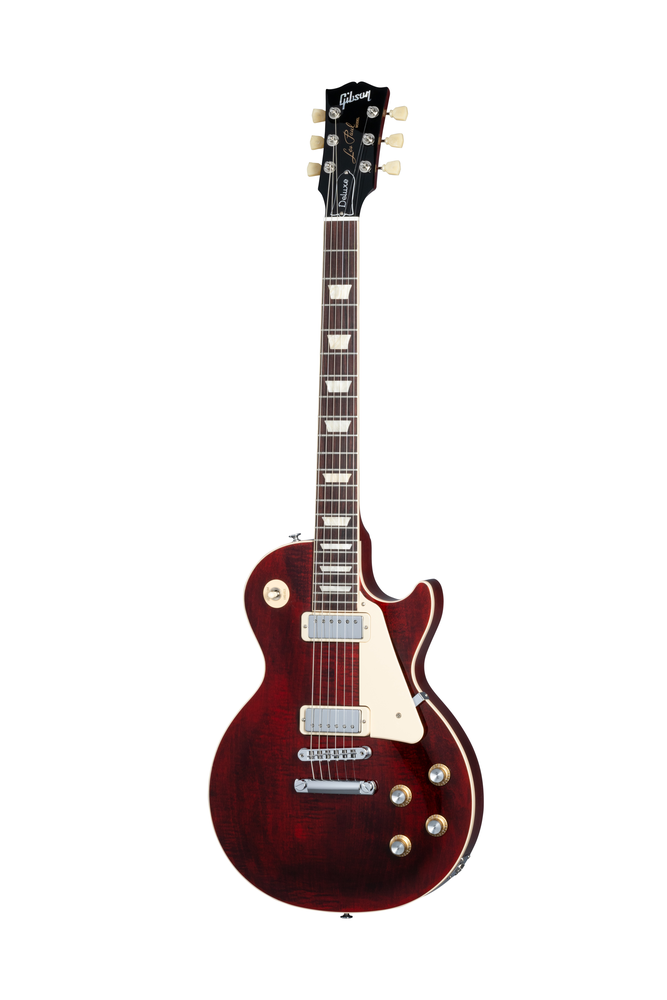 Gibson Les Paul '70s Deluxe w/Case - Wine Red