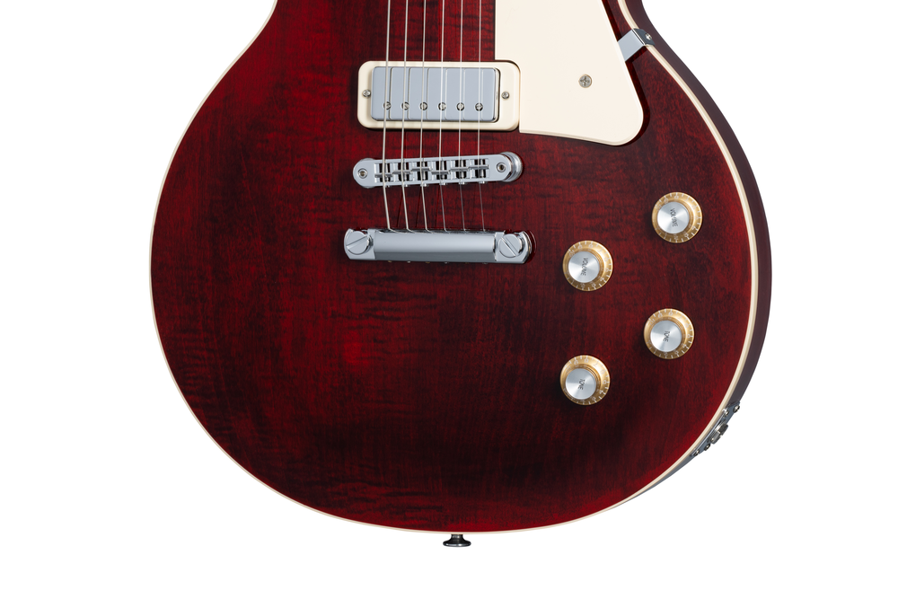 Gibson Les Paul '70s Deluxe w/Case - Wine Red