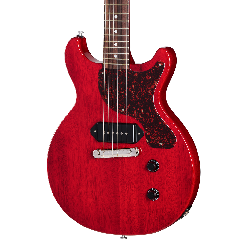 Gibson Les Paul Junior Double Cut - Tortoise Pickguard - Vintage Cherry