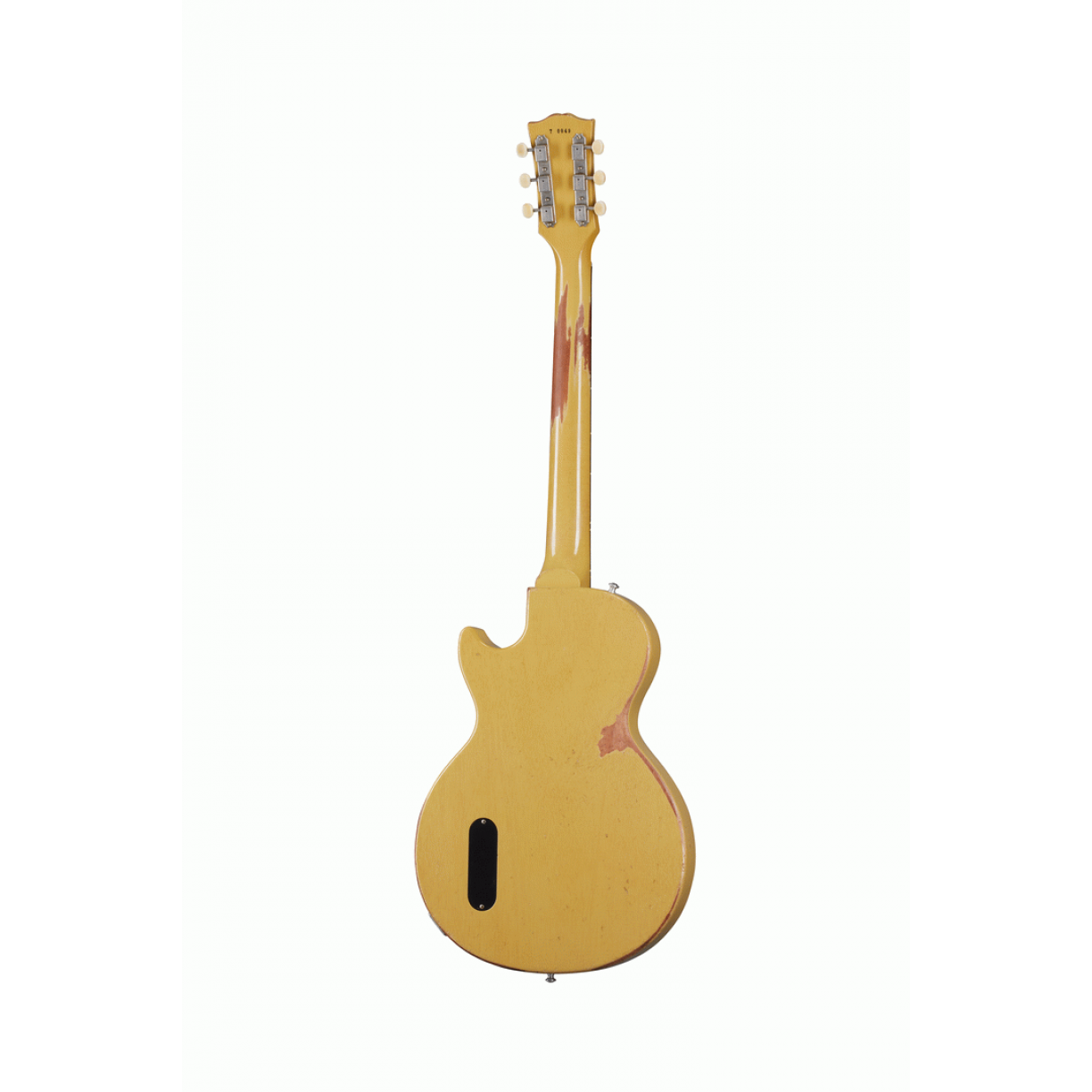 Gibson Murphy Lab 1957 Les Paul Junior Single Cut w/Case - TV Yellow Heavy Aged