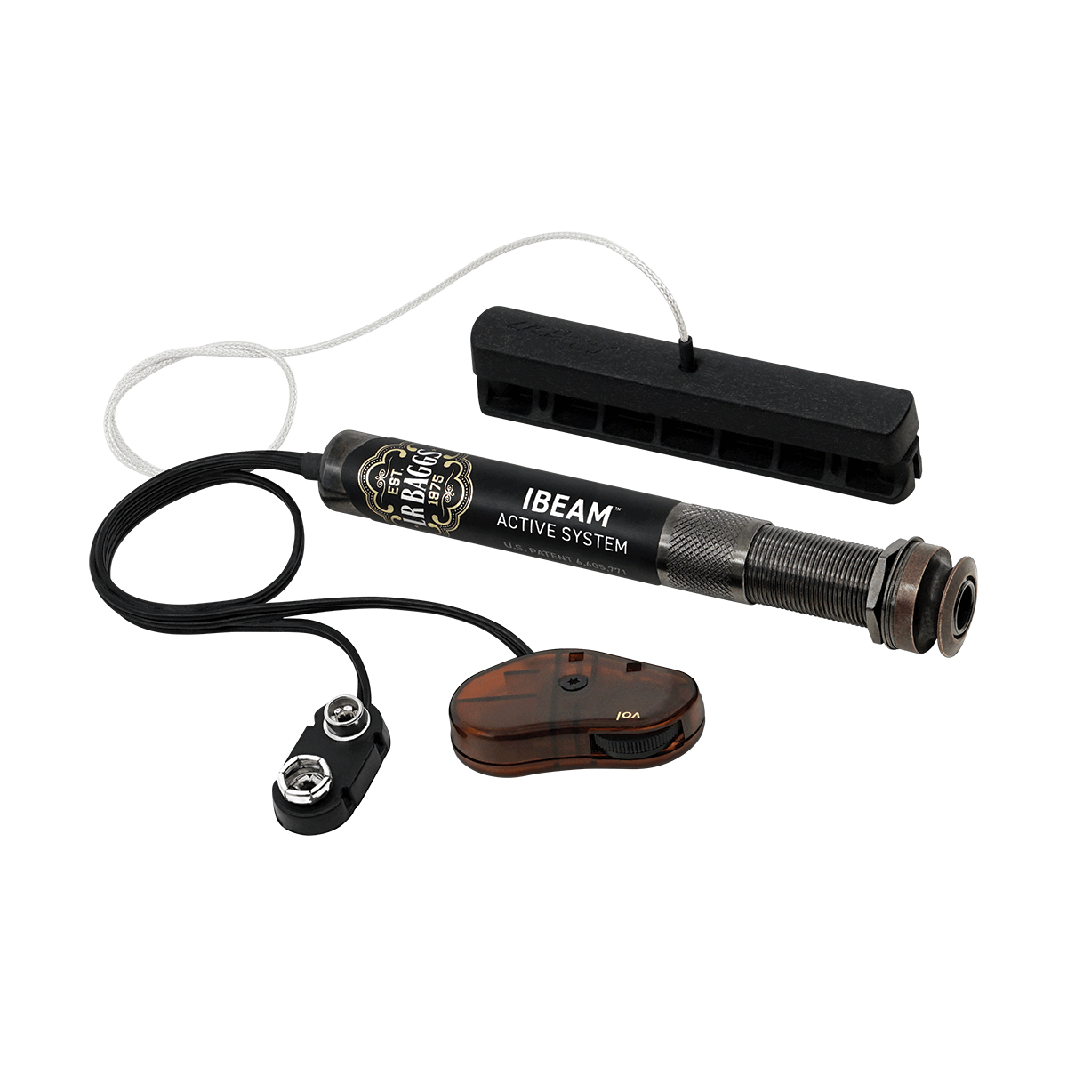 LR Baggs IBAS iBeam Bridge Plate Active Pickup System for Steel String Guitar