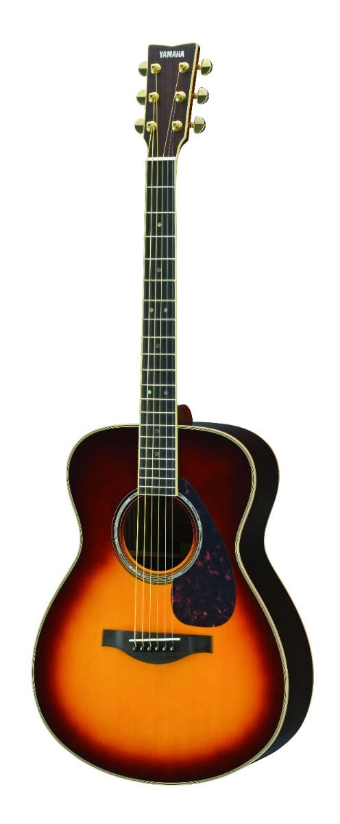 Yamaha LS16ARE Concert Acoustic/Electric Guitar w/Hard Bag - Brown Sunburst