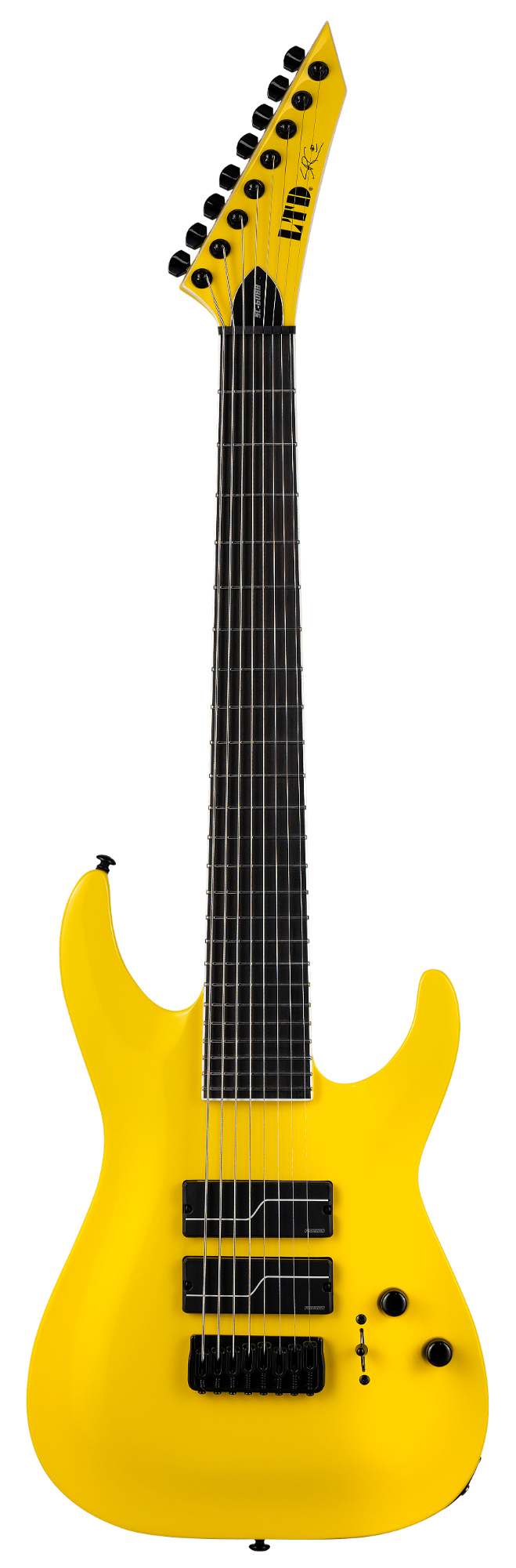 LTD Stephen Carpenter SC-608 Baritone - Yellow