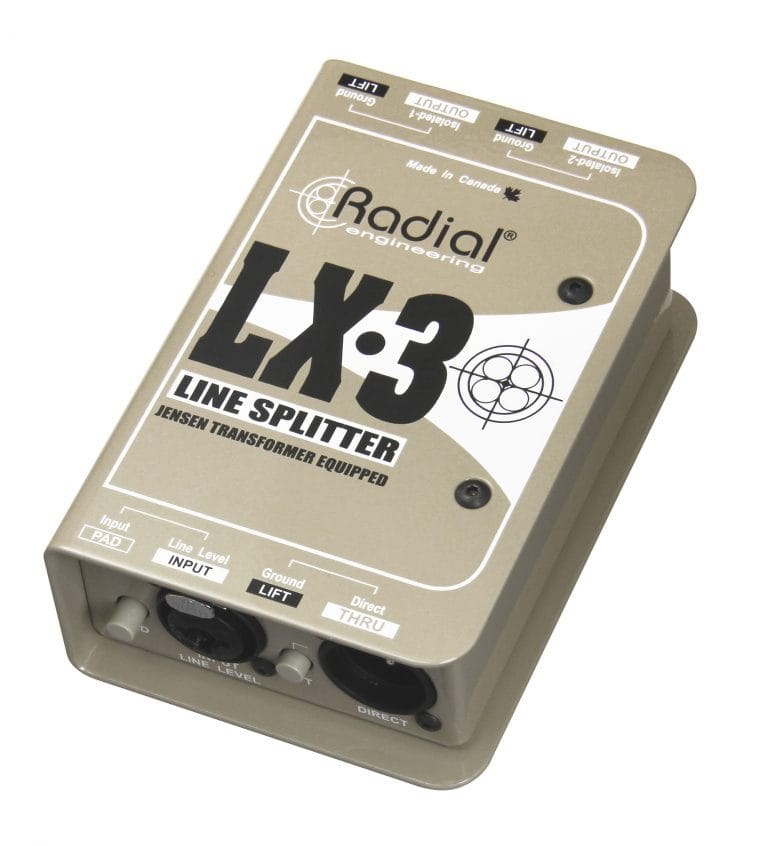 Radial LX-3 Passive Line Splitter