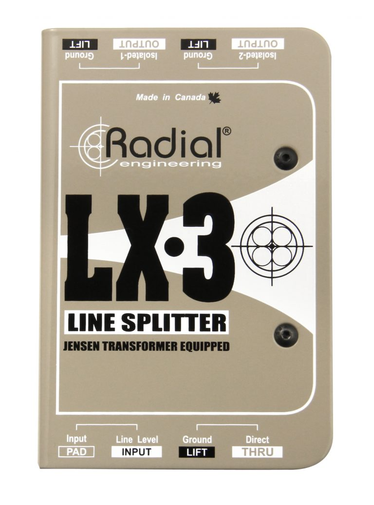 Radial LX-3 Passive Line Splitter
