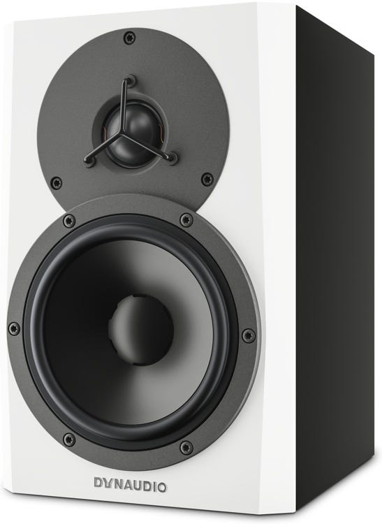 Dynaudio LYD5 Studio Monitor w/5 inch Woofer - White (Single)