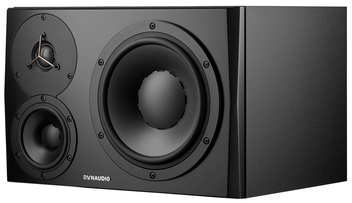 Dynaudio LYD48 3-Way 8" Studio Monitor - Black (Left)