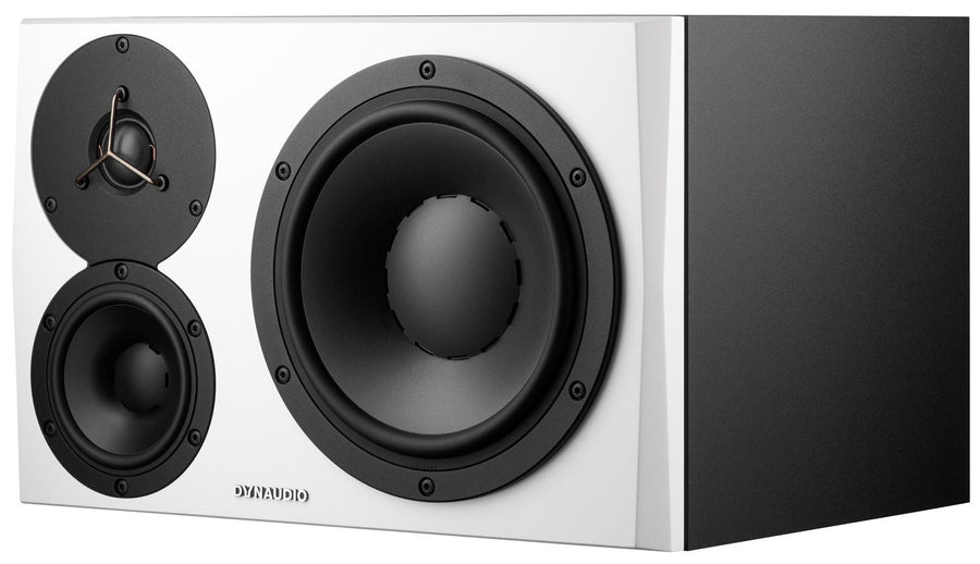 Dynaudio LYD48 3-Way 8" Studio Monitor - White (Left)