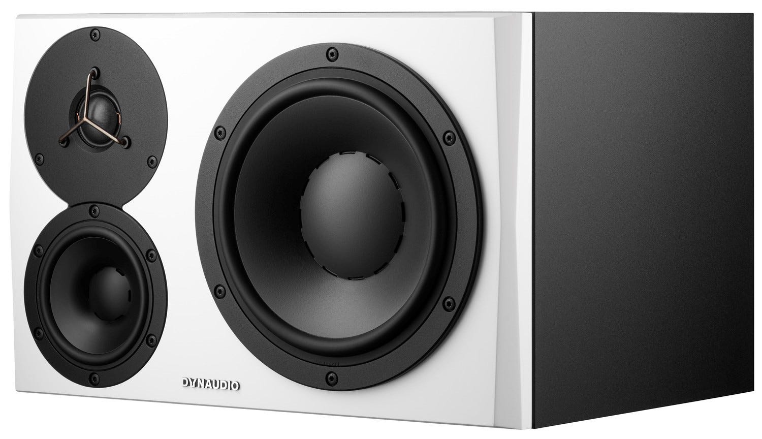 Dynaudio LYD48 3-Way 8" Studio Monitor - White (Left)