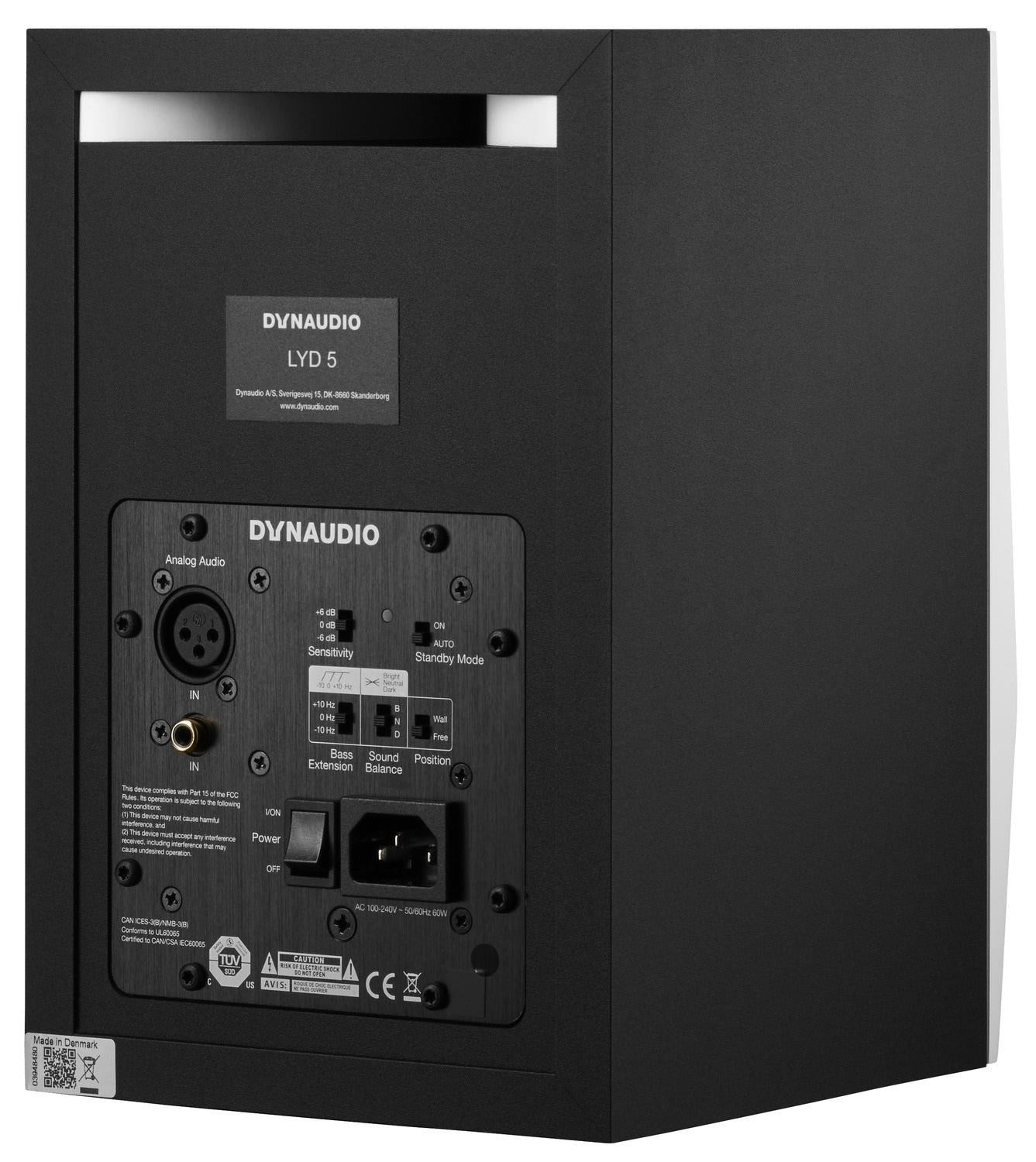 Dynaudio LYD5 5" Studio Monitor - White (Single)