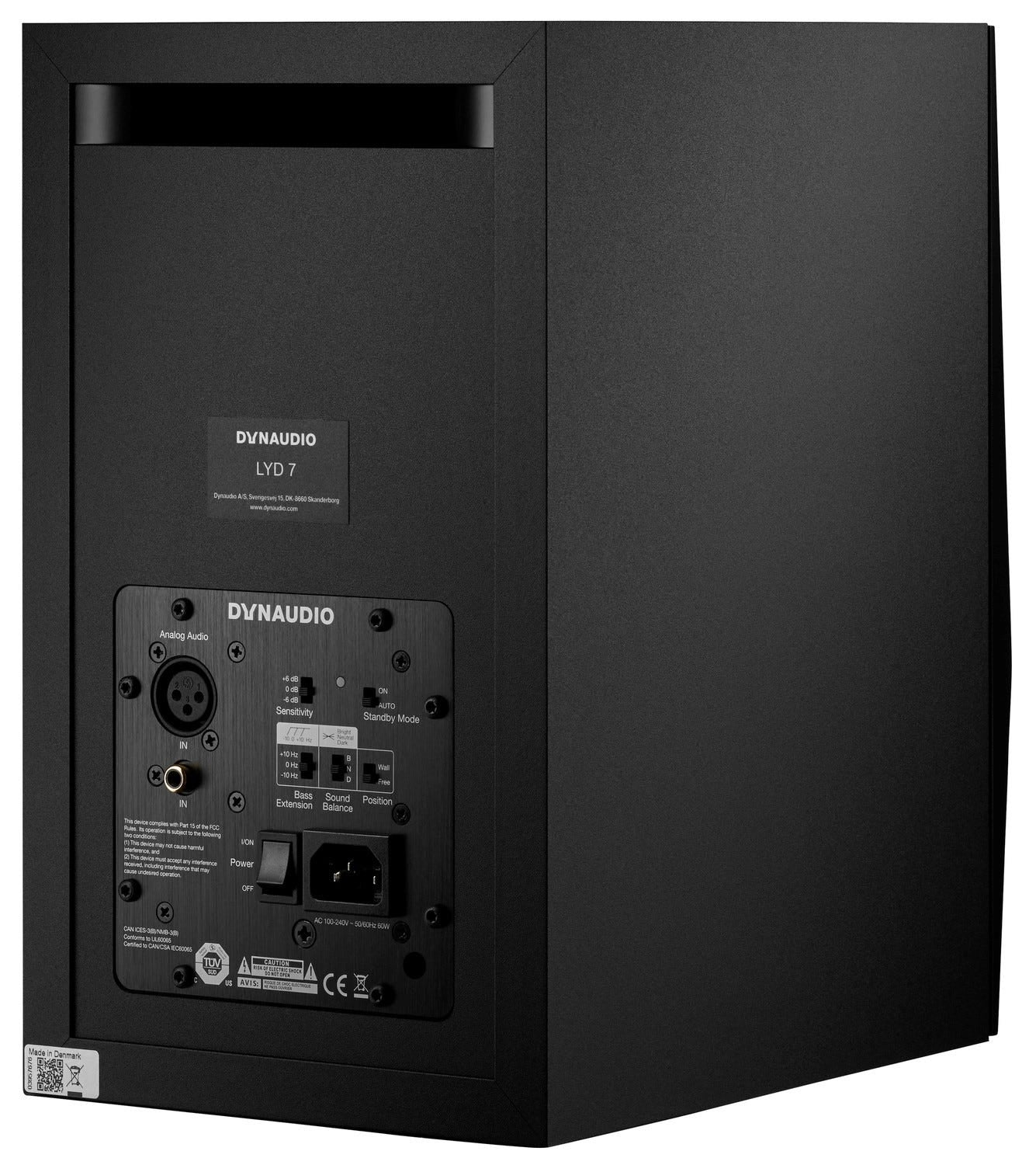 Dynaudio LYD7 7" Studio Monitor - Black (Single)