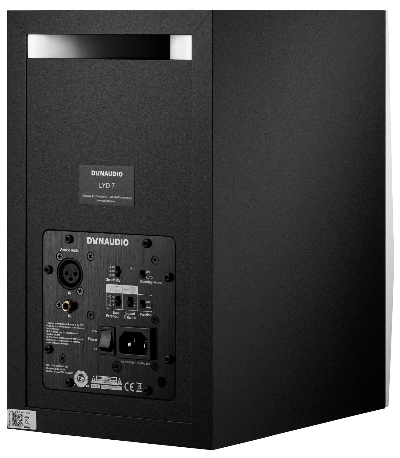 Dynaudio LYD7 7" Studio Monitor - White (Single)