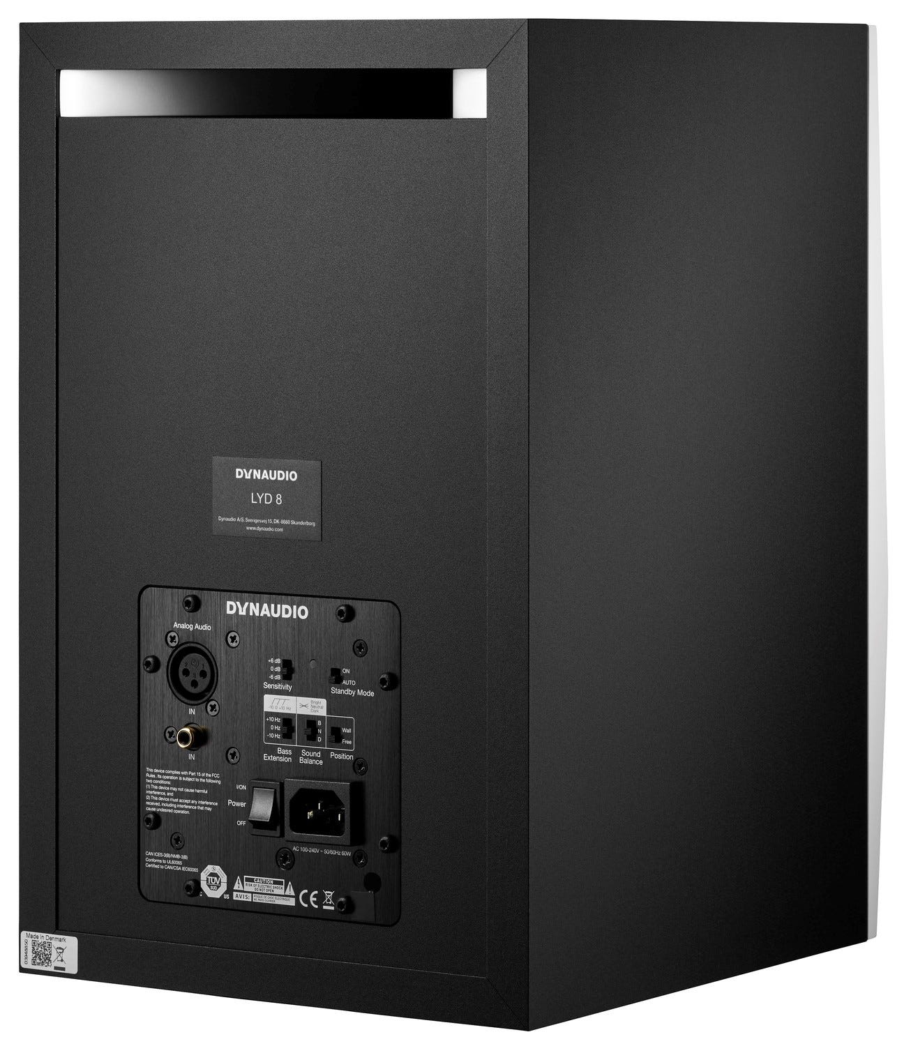 Dynaudio LYD8 8" Studio Monitor - Black (Single)