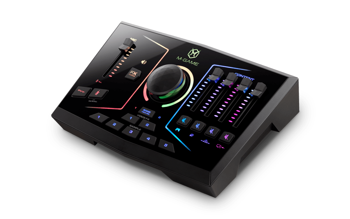 M-Game DUAL RGB USB Streaming Interface / Mixer