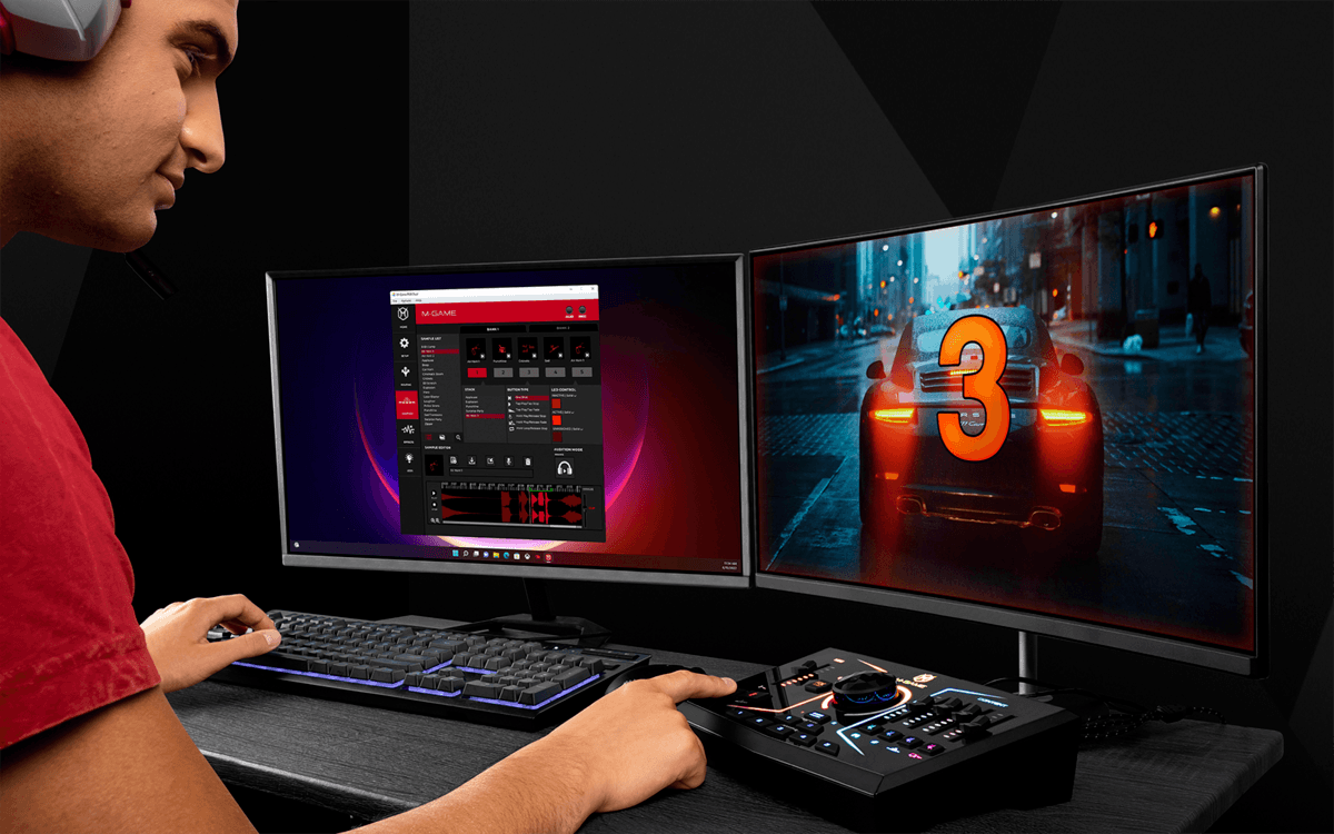 M-Game DUAL RGB USB Streaming Interface / Mixer