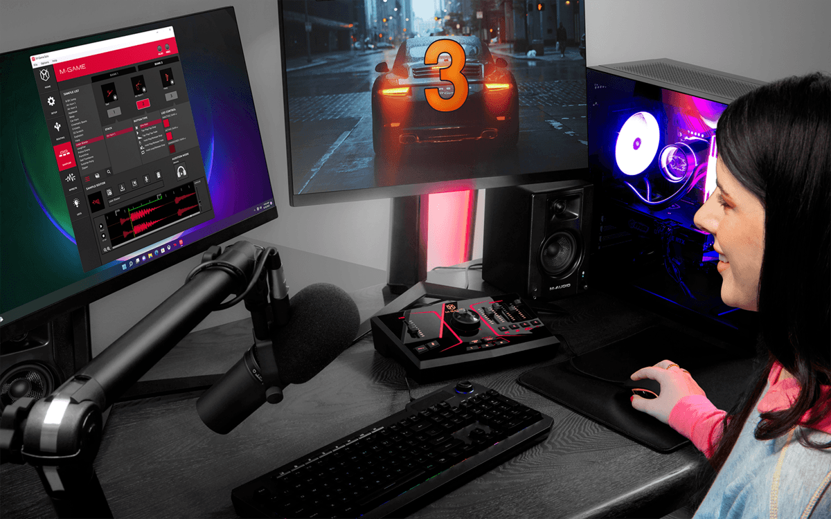 M-Game SOLO USB Streaming Interface / Mixer