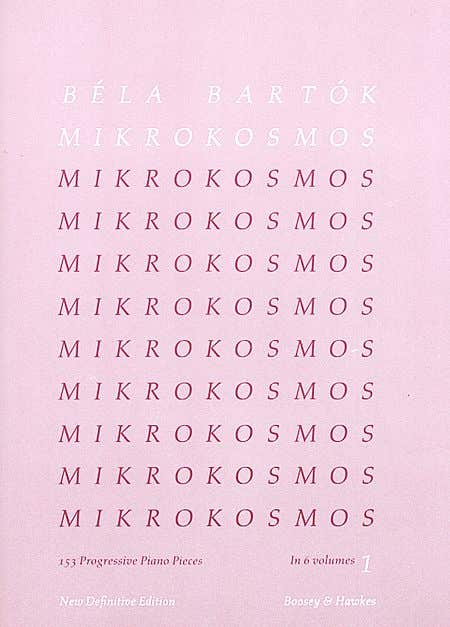 BARTOK MIKROKOSMOS VOL 1 PINK