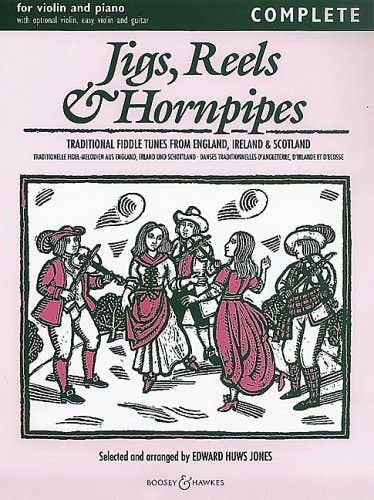 jigs reels and hornpipes complete violin/piano with CD / HUWS JONES (BOOSEY HAWKES)