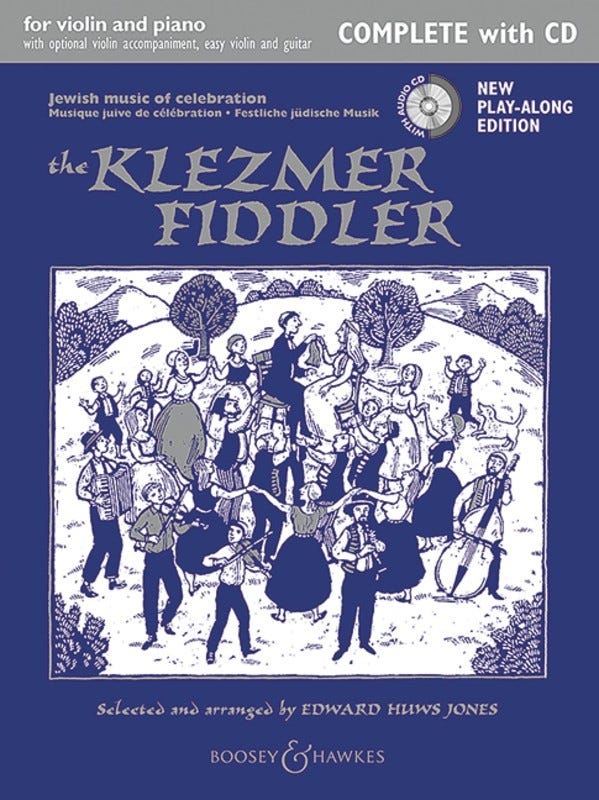 Klezmer Fiddler New Edition Bk/Cd Violin/Piano