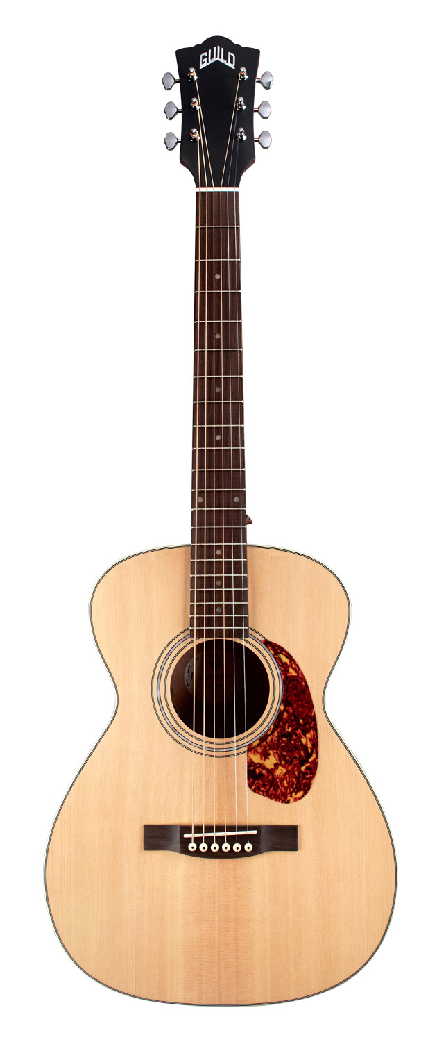 Guild M-240E Acoustic Guitar - Natural