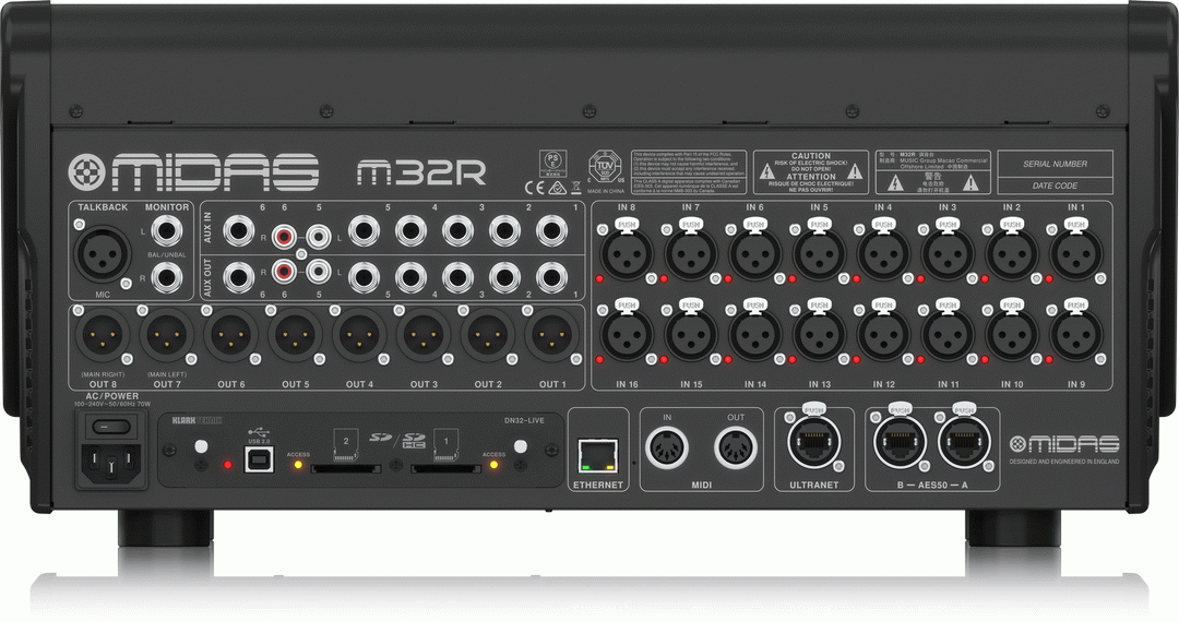 Midas M32R LIVE Digital Mixing Console