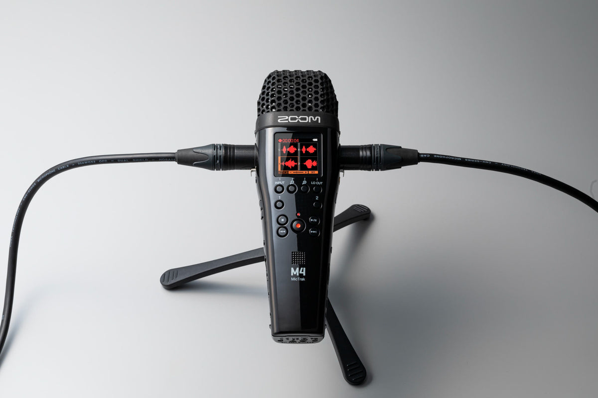 Zoom M4 MicTrak Stereo Portable Recorder w/XLR inputs