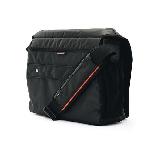 Mono Stealth Relay Messenger Bag - Black