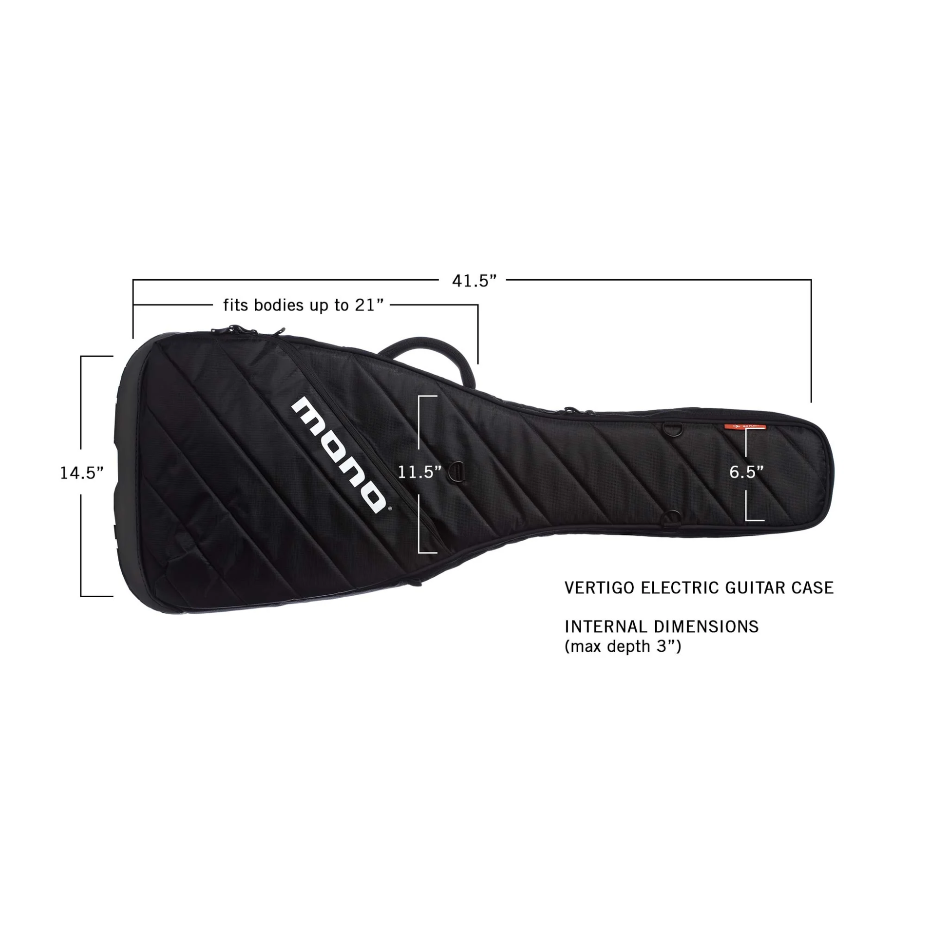 Mono M80 Vertigo Electric Guitar Case - Black