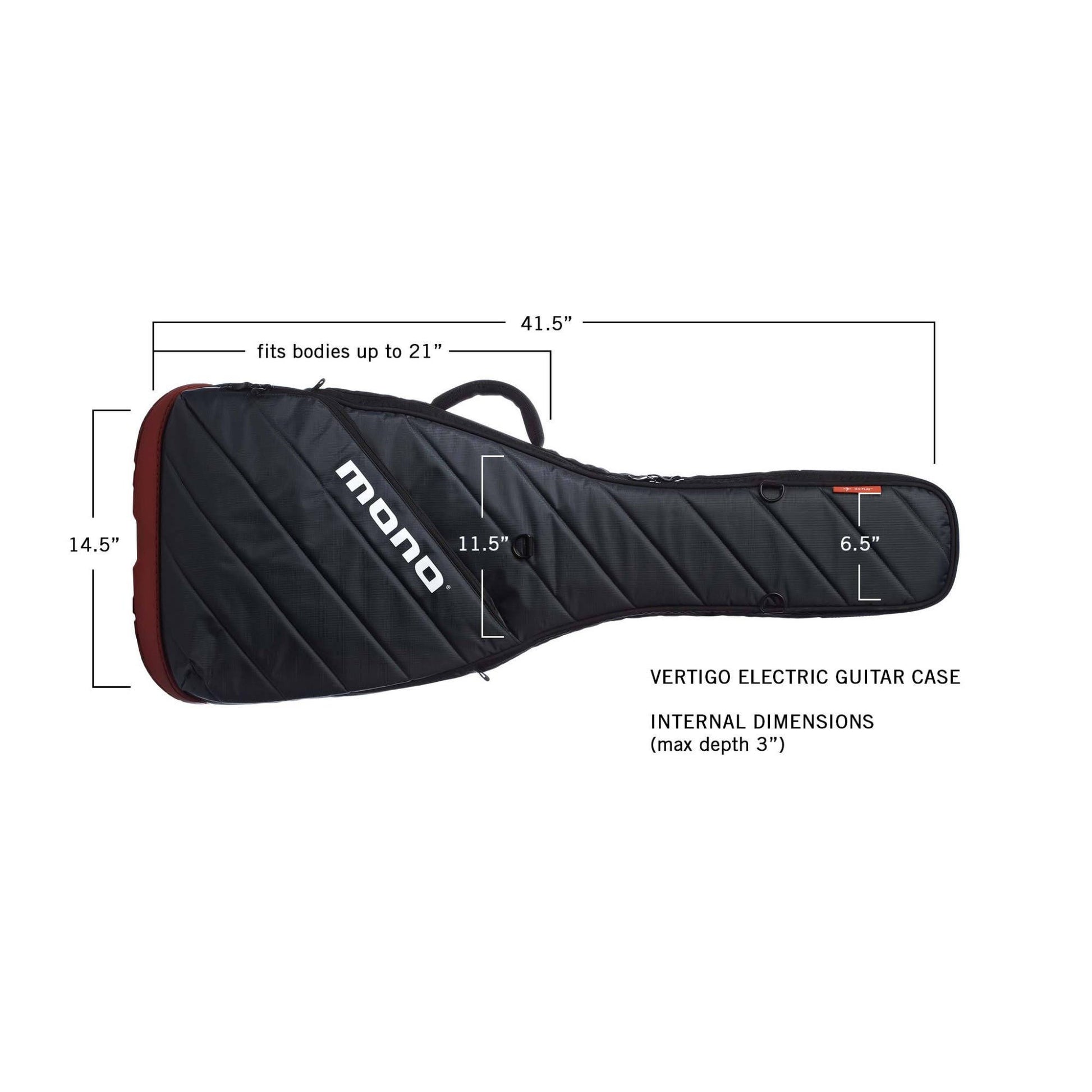 Mono M80 Vertigo Electric Guitar Case - Grey