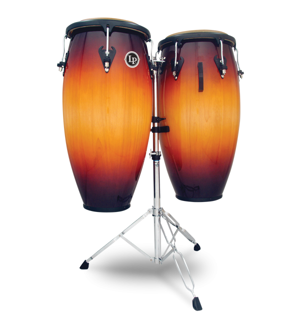 Latin Percussion LP Matador Custom Wood Conga Set - Vintage Sunburst (M846S-VSB)