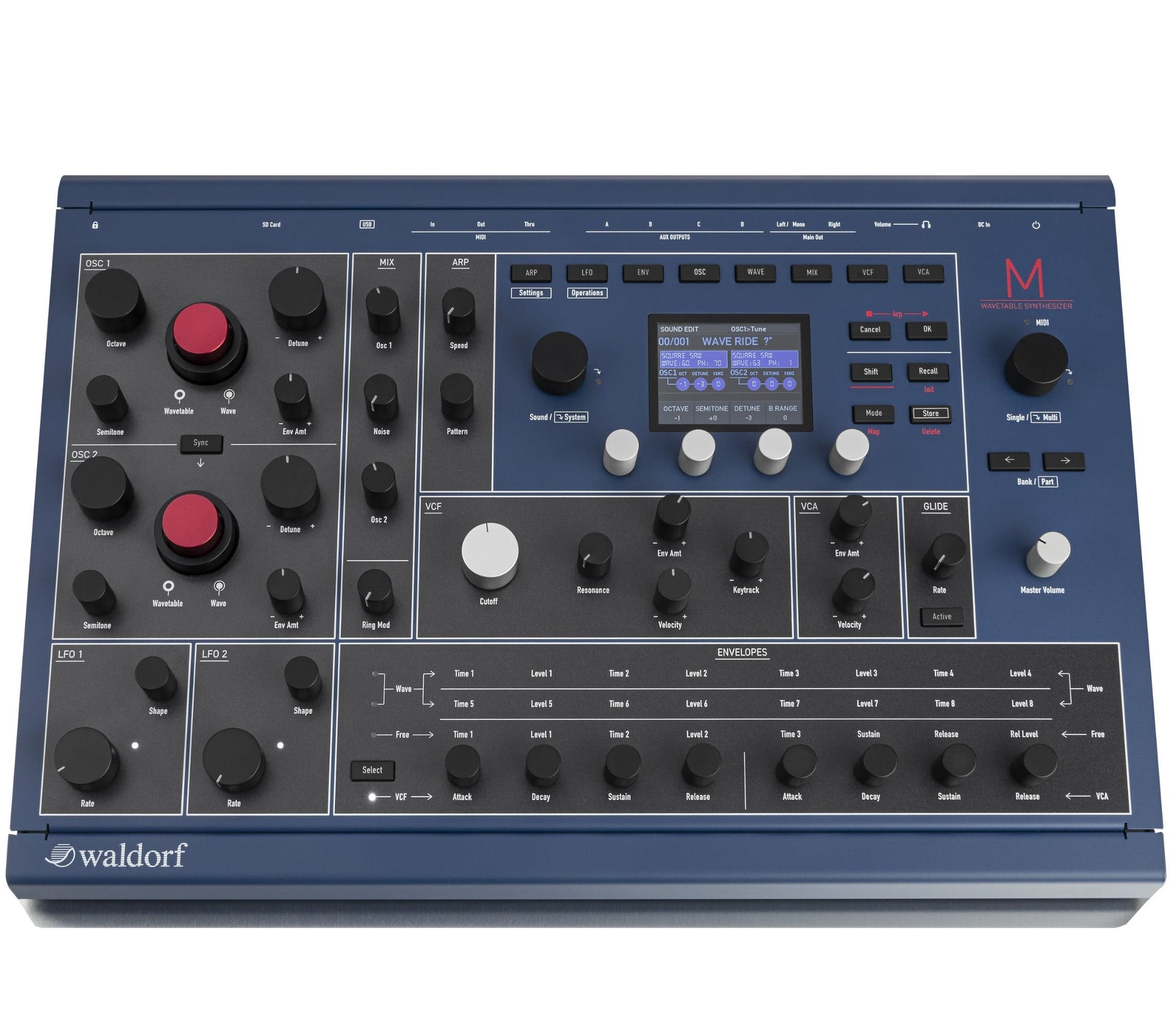 Waldorf M Wavetable Desktop Synth