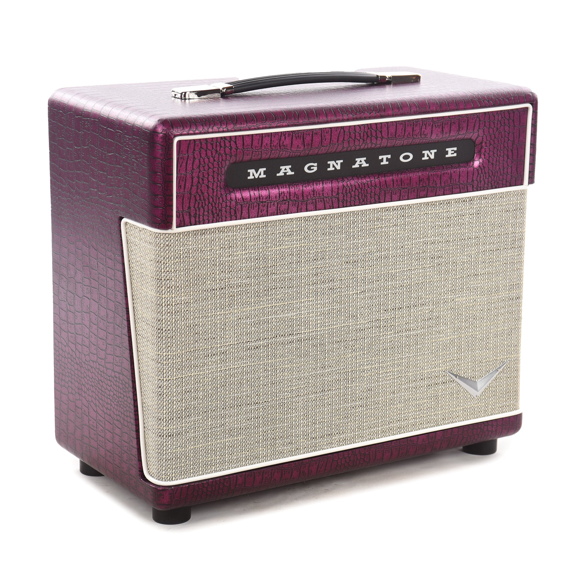Magnatone Baby M-80 1x10 Ext Cabinet - Chrome Grape (Billy Gibbons Collection)