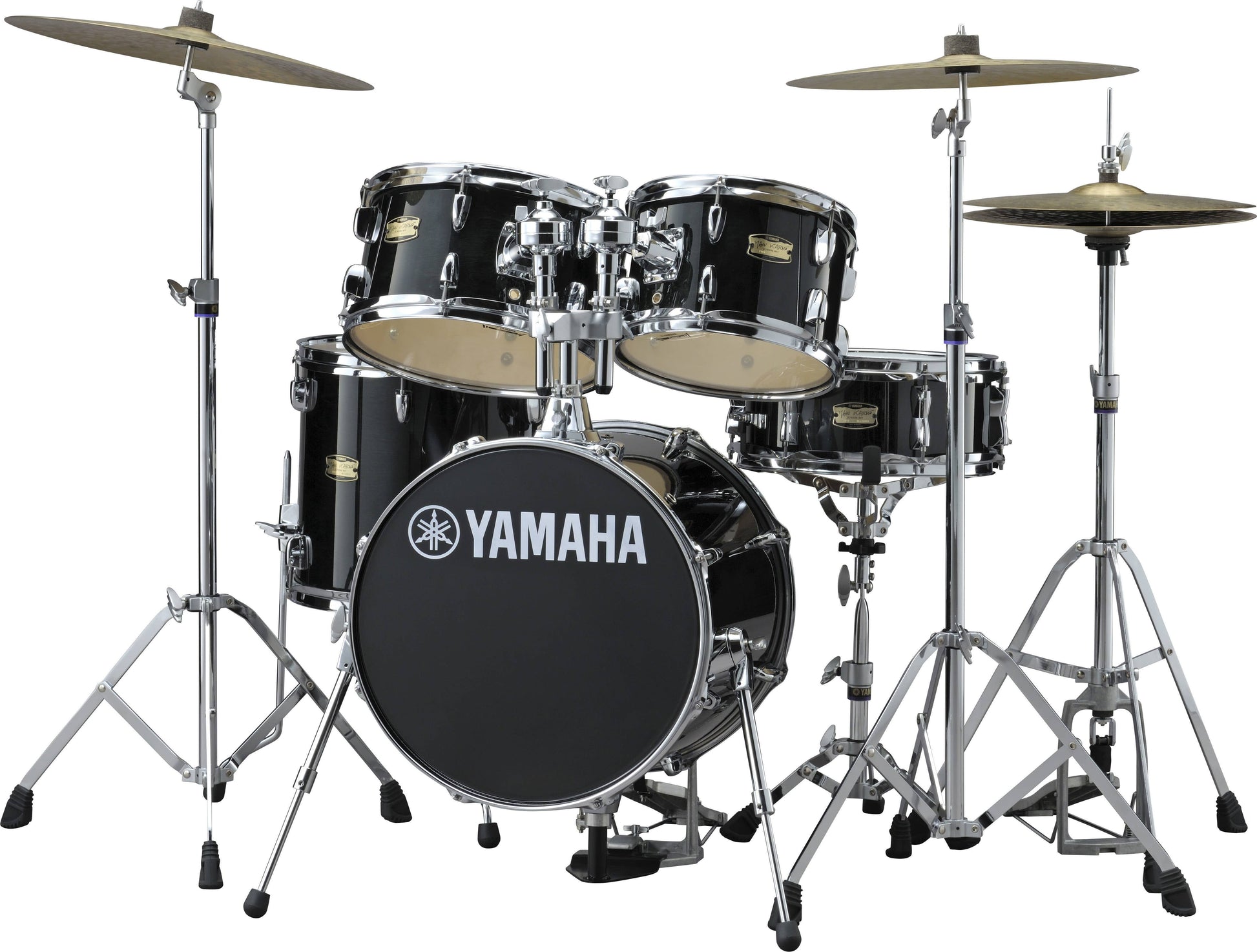 Yamaha Manu Katche Junior Drum Kit (Shell Pack) - Raven Black